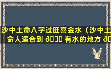 沙中土命八字过旺喜金水（沙中土命人适合到 🍁 有水的地方 🐡 吗）